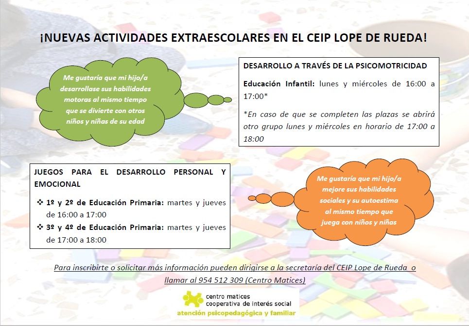 Extraescolares CEIP Lope de Rueda
